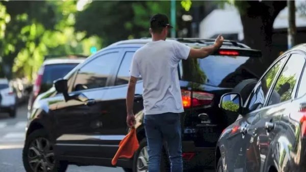 Legislador quiere insistir con el proyecto aprobado en el Senado sobre cuidacoches