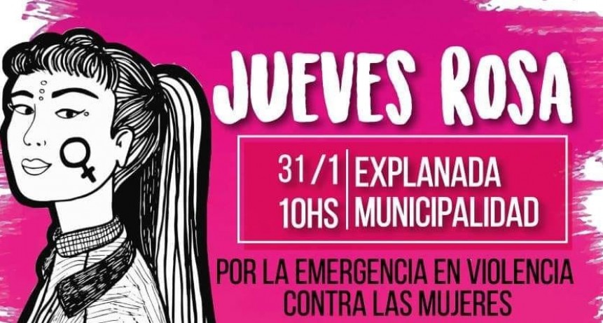 Primer Jueves Rosa contra la violencia de g&eacute;nero