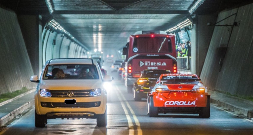 Tr&aacute;nsito alternado esta noche en el T&uacute;nel Subfluvial 