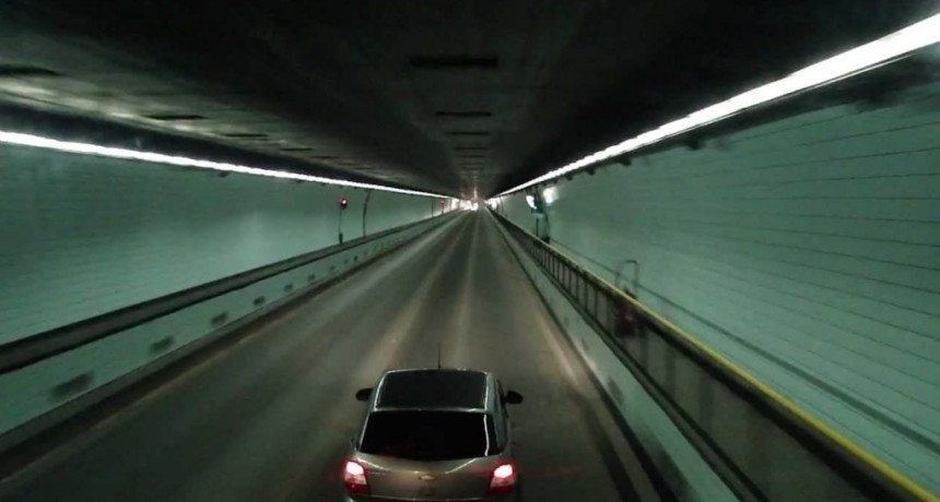 Corte total de tr&aacute;nsito en el T&uacute;nel Subfluvial