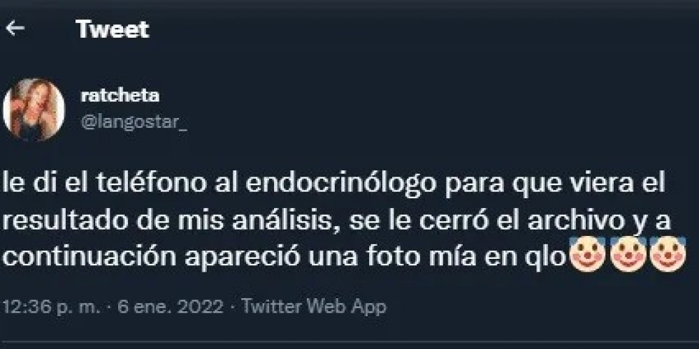 Una mujer quiso mostrar a su m&eacute;dico resultados de an&aacute;lisis pero el celular cambi&oacute; la imagen por una &iacute;ntima