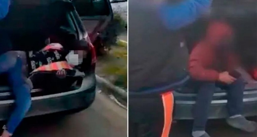 Madre llev&oacute; a su hijo en el ba&uacute;l por temor a contagiarse de covid
