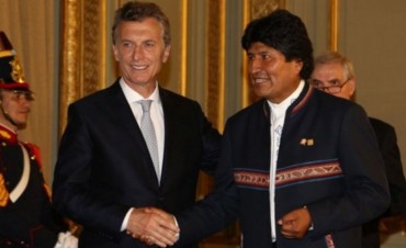 Evo Morales y Mauricio Macri se re&uacute;nen antes de junio 