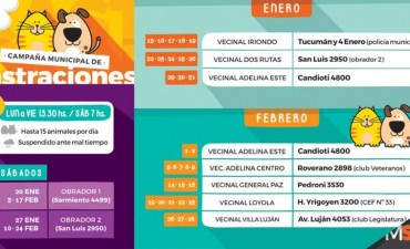 Castraci&oacute;n de mascotas en vecinal Adelina Centro de Santo Tom&eacute; 