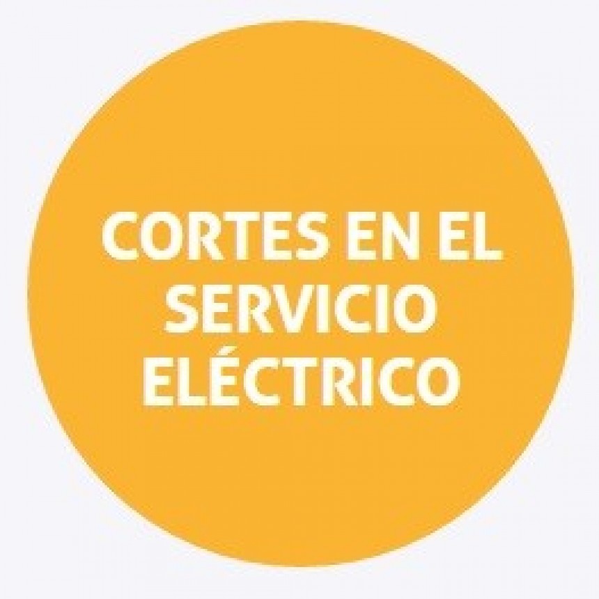 Corte de energ&iacute;a programado para el viernes en Santa Fe