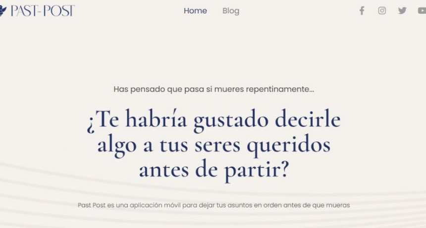 Nueva App permite mandar mensajes despu&eacute;s de muerto