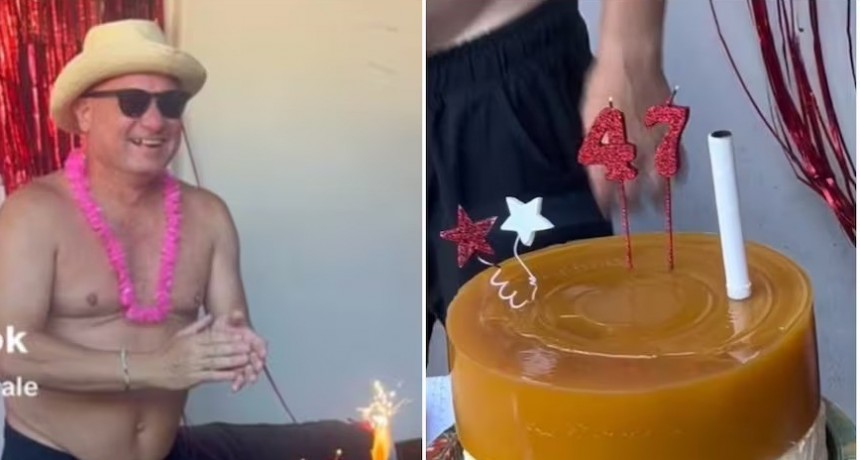  Cambi&oacute; la torta de cumplea&ntilde;os por queso y batata