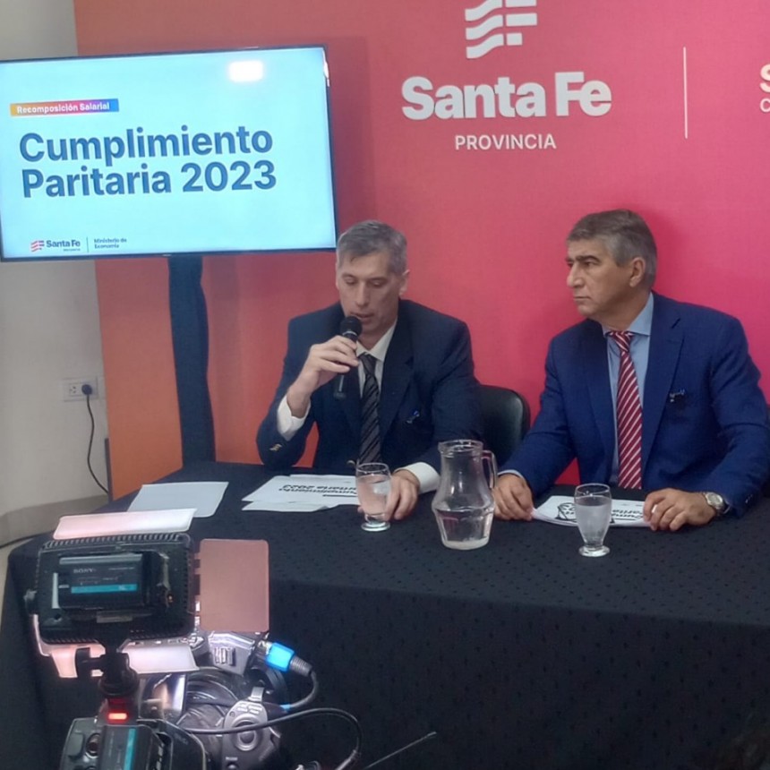 Provincia confirm&oacute; el pago del 22,4% adeudado de la paritaria 2023