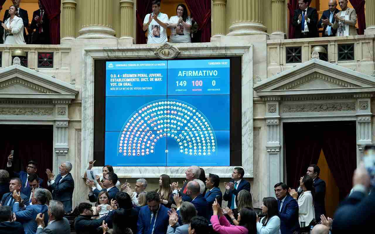 Diputados aprob&oacute; bajar la imputabilidad de 16 a 14 a&ntilde;os