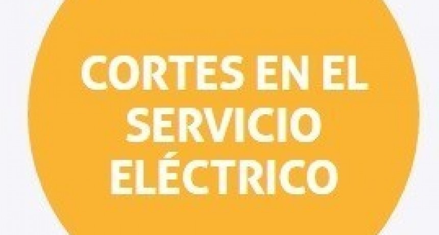 Corte de energ&iacute;a programado para el jueves en Santo Tom&eacute;