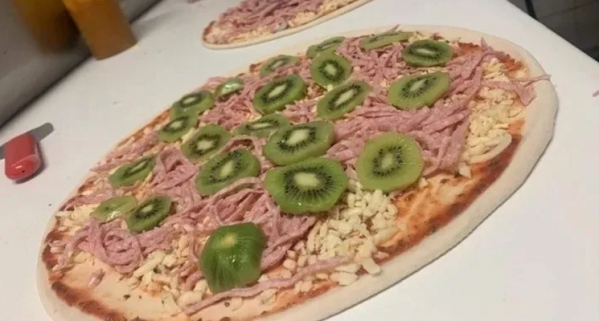 Hombre invent&oacute; la pizza con Kiwi y termin&oacute; separ&aacute;ndose de su mujer 