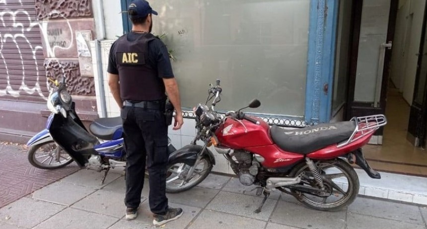 La Agencia de Investigaci&oacute;n Criminal desbarat&oacute; una banda dedicada al robo de motos 