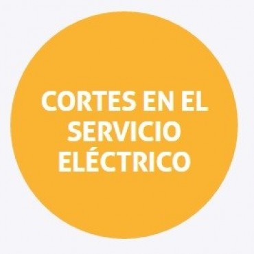 Cortes de energ&iacute;a programados para el mi&eacute;rcoles en Colastin&eacute; 