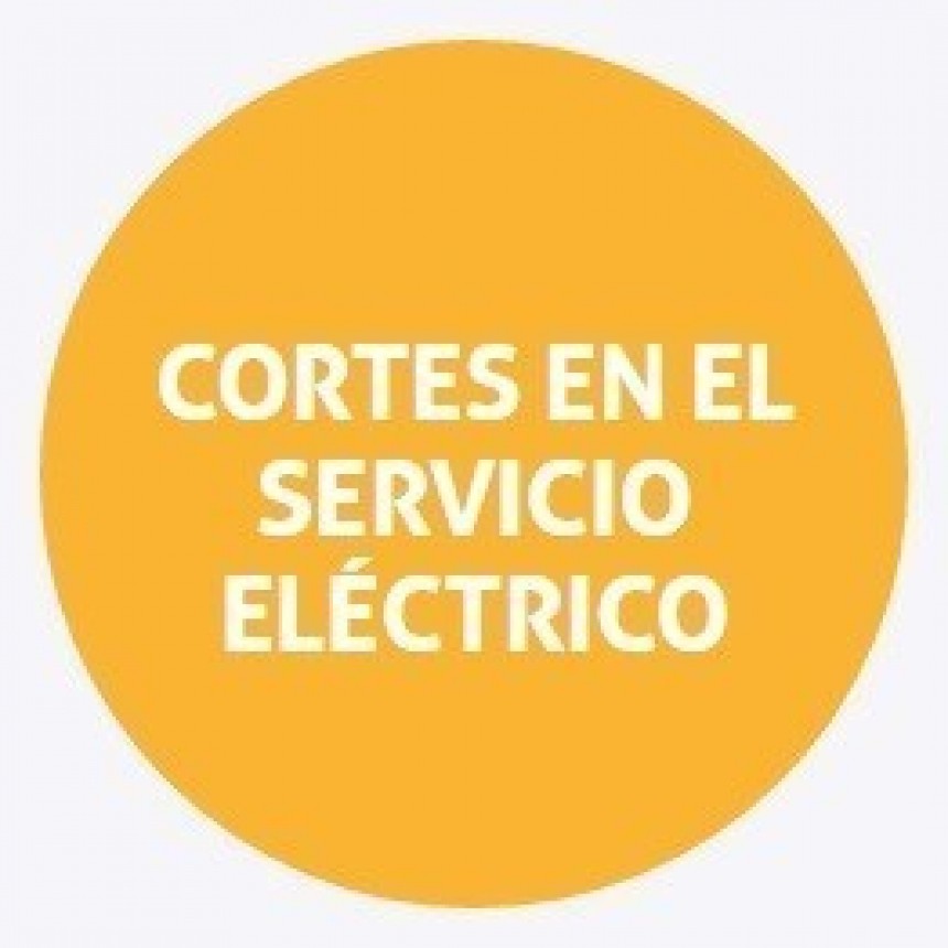 Corte de energ&iacute;a programado para el mi&eacute;rcoles en Santo Tom&eacute;