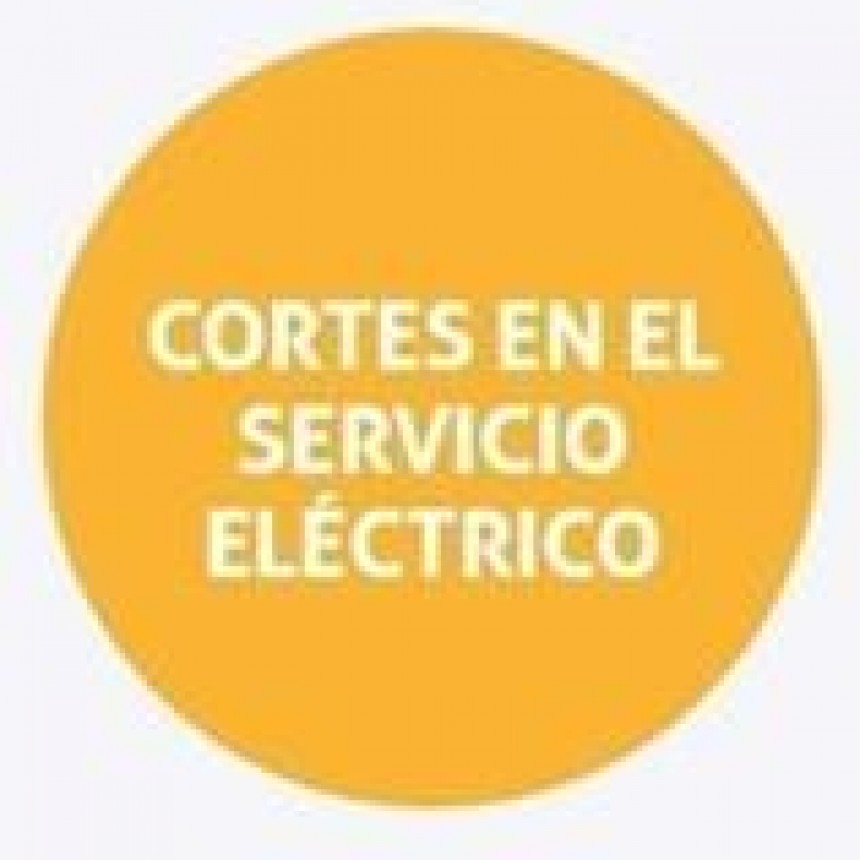 Cortes de energ&iacute;a programados para el mi&eacute;rcoles en Santa Fe y Santo Tom&eacute;