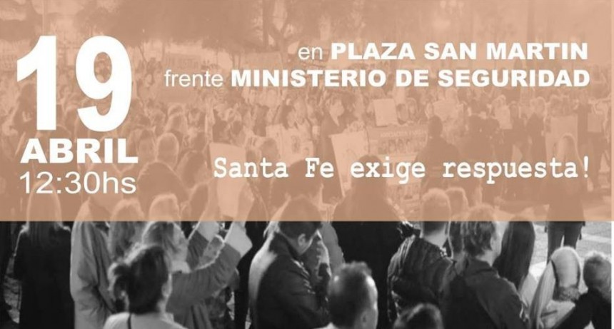 Concentraci&oacute;n programada para el jueves para reclamar m&aacute;s seguridad 