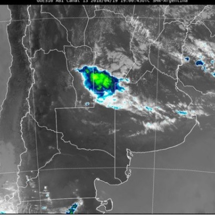 Alerta meteorol&oacute;gica por probables tormentas fuertes en centro y sur de Santa Fe 