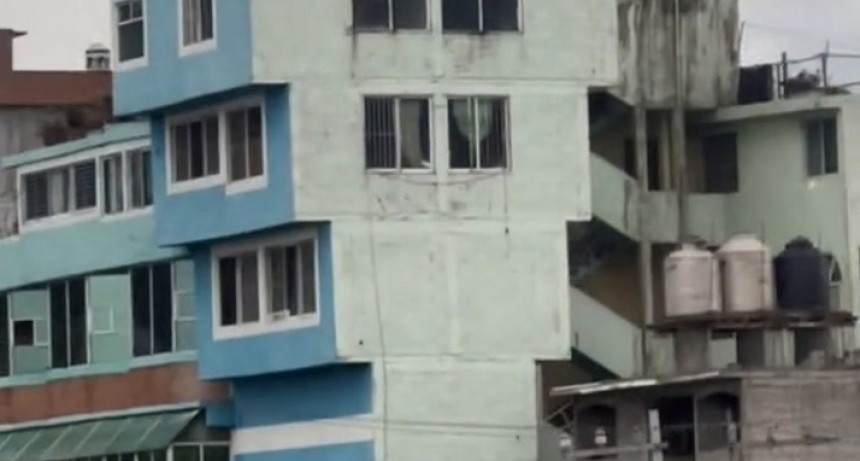 Construyen un edificio invertido en M&eacute;xico