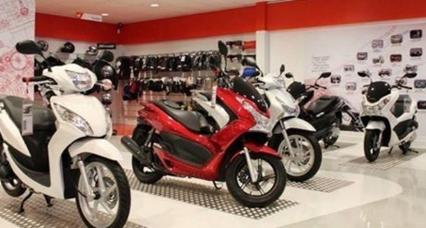 Suba de casi veinticinco por ciento en la venta de motos durante abril