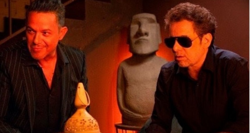 Andr&eacute;s Calamaro presenta la reversi&oacute;n de Flaca junto a Alejandro Sanz