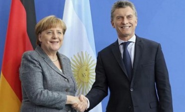 Comienza la visita oficial de Angela Merkel a la Argentina