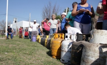 Venta de garrafas a precio diferencial programada para el mi&eacute;rcoles en Santo Tom&eacute; 