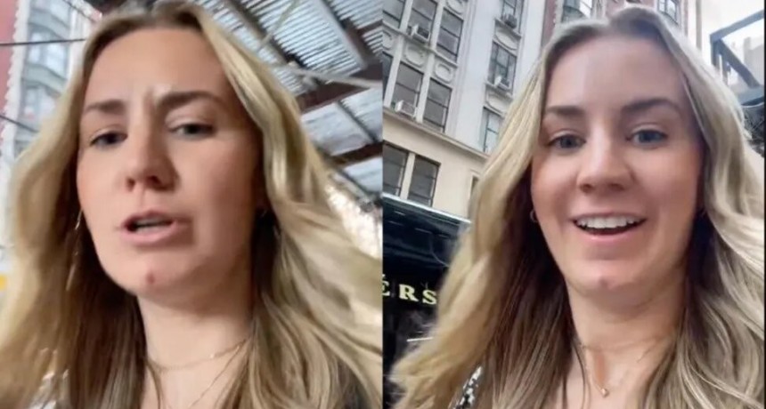 Una neoyorquina respondi&oacute; a hombres que la piropeaban