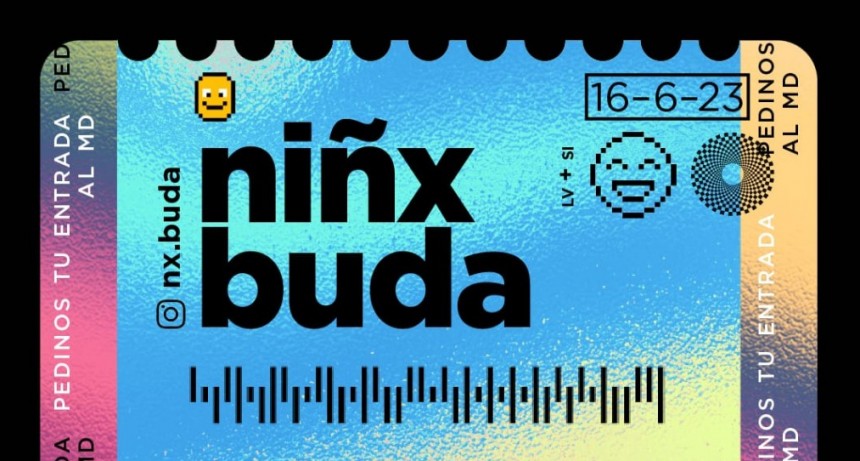 Ni&ntilde;x Buda se presenta a las 21hs en Demos