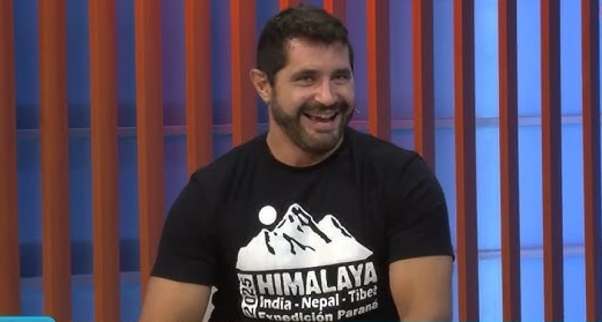 Un paranaense en el techo del Mundo