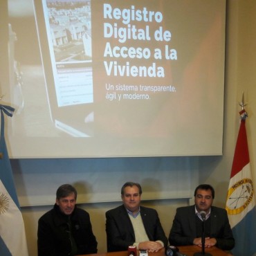 La Provincia presenta el Registro Digital de Acceso a la Vivienda 