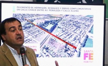 La Provincia licitar&iacute;a la pavimentaci&oacute;n de calle Chaco en septiembre