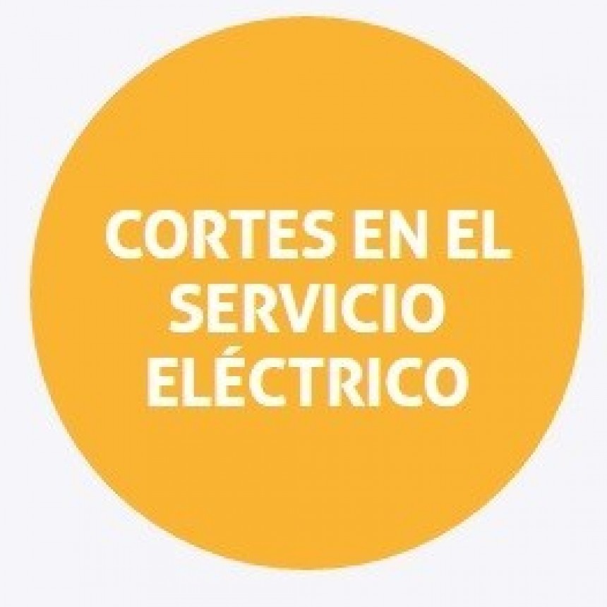 Cortes de energ&iacute;a programados para el martes en Rinc&oacute;n y Santa Fe 