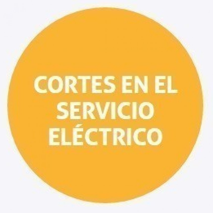 Cortes de energ&iacute;a programados para Santa Fe y Sauce Viejo 
