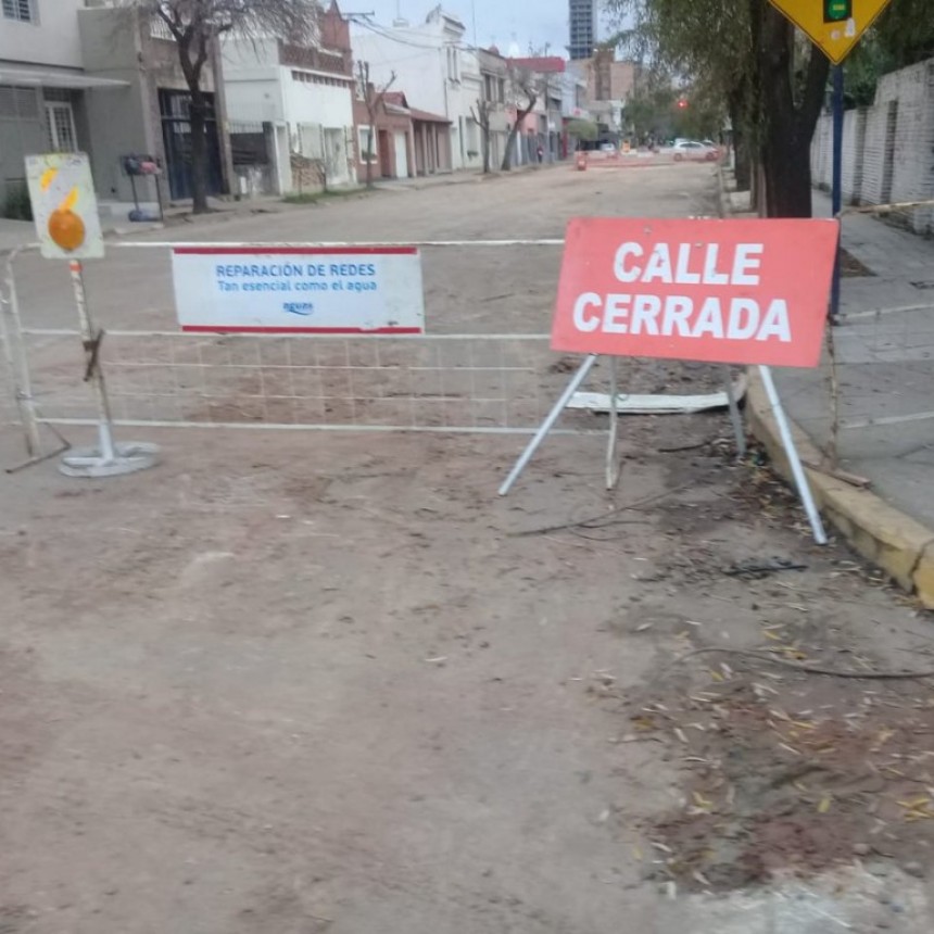 Tr&aacute;nsito interrumpido en el sur de la ciudad 