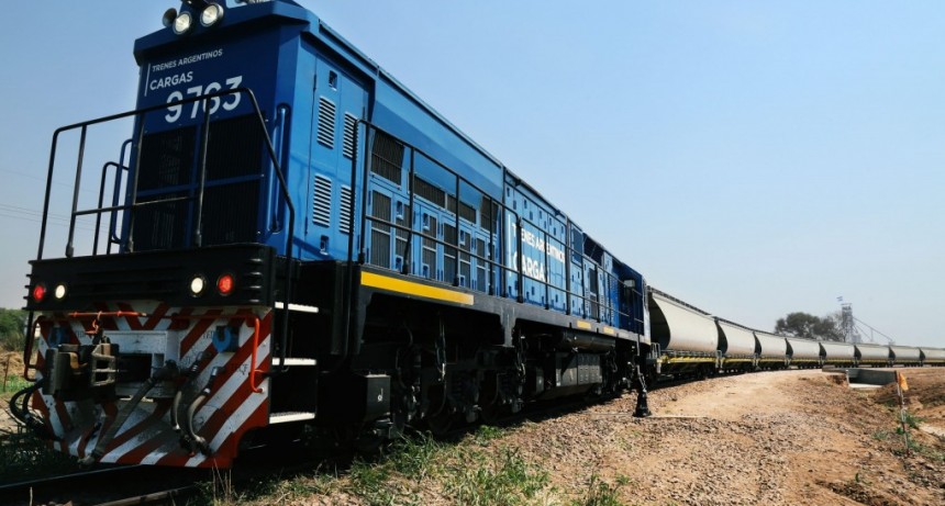 El tren de cargas pasar&iacute;a en cercan&iacute;as del r&iacute;o Salado
