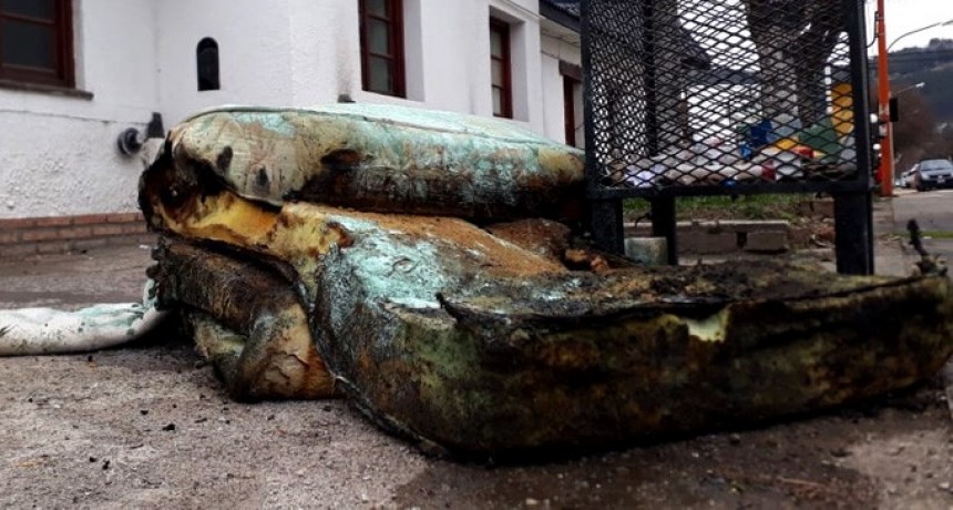 Un preso incendio parte de la Comisar&iacute;a Primera