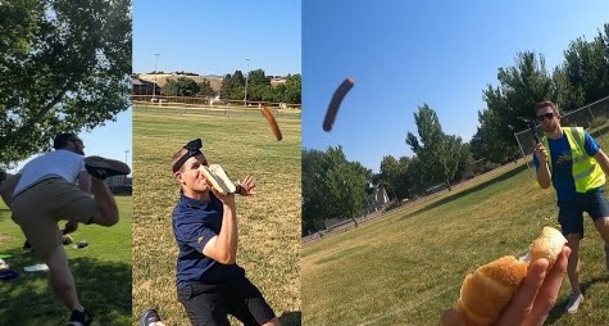 Nuevo r&eacute;cord Guinness en lanzamiento de panchos