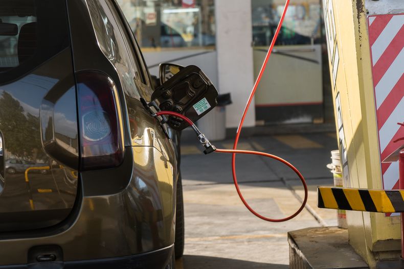 CORTE EN EL SUMINISTRO DE GNC POR LA OLA POLAR