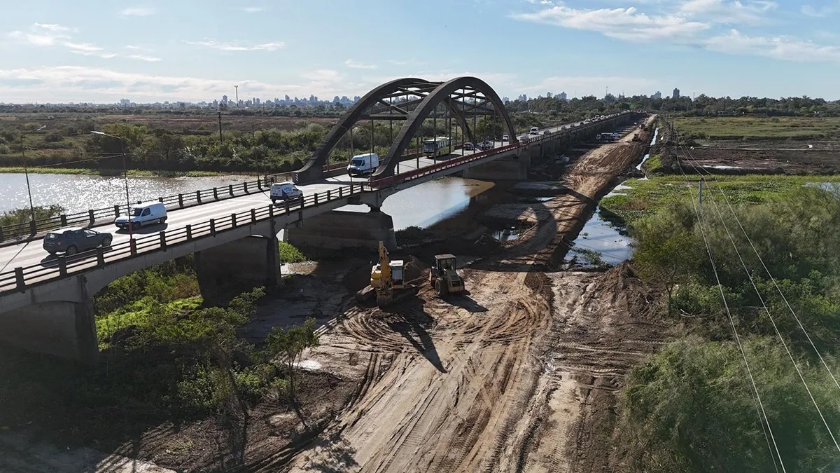 CONTIN&Uacute;A LA CONSTRUCCI&Oacute;N DEL NUEVO PUENTE SANTA FE - SANTO TOM&Eacute;
