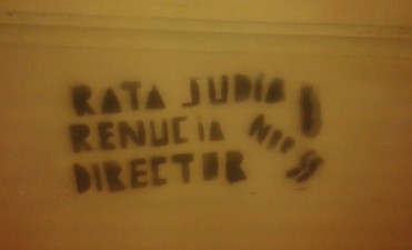 La DAIA filial Santa Fe repudio las pintadas antisemitas en la escuela Bustos