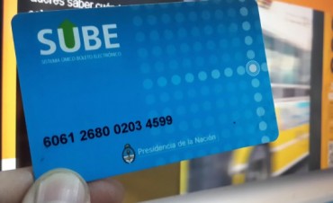 La SUBE ser&aacute; el &uacute;nico medio de pago para el transporte p&uacute;blico desde el jueves