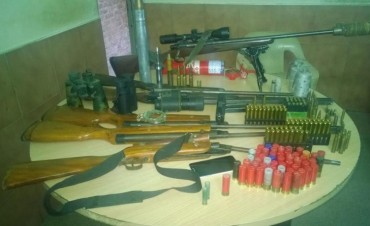 La URI secuestr&oacute; m&aacute;s de 60 armas de fuego en julio