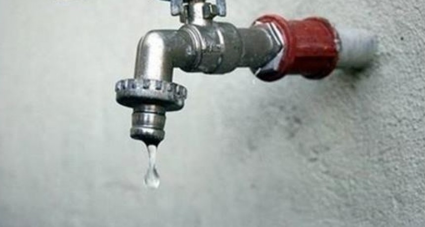 Corte de agua programado para el jueves en el norte de la ciudad 