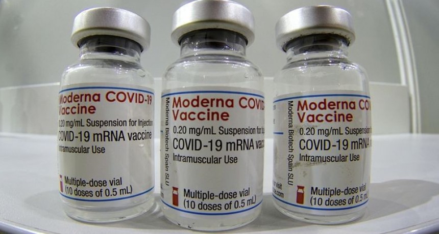 Llegan dosis de la vacuna Moderna a Santa Fe