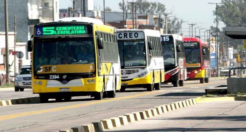 El transporte p&uacute;blico registra 50 mil pasajeros diarios en la ciudad Santa Fe