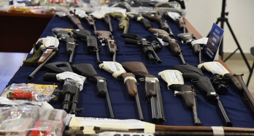 Un promedio de 10 armas se secuestran por d&iacute;a en Santa Fe