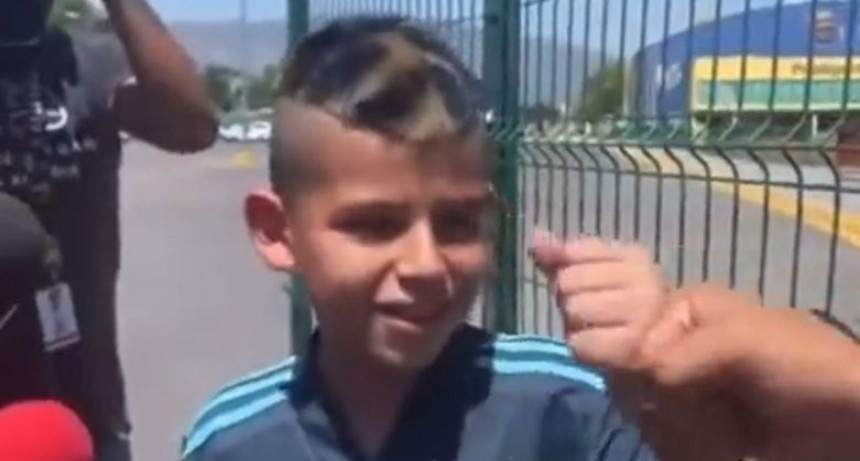 Ni&ntilde;o de Nicaragua habla como si fuese argentino