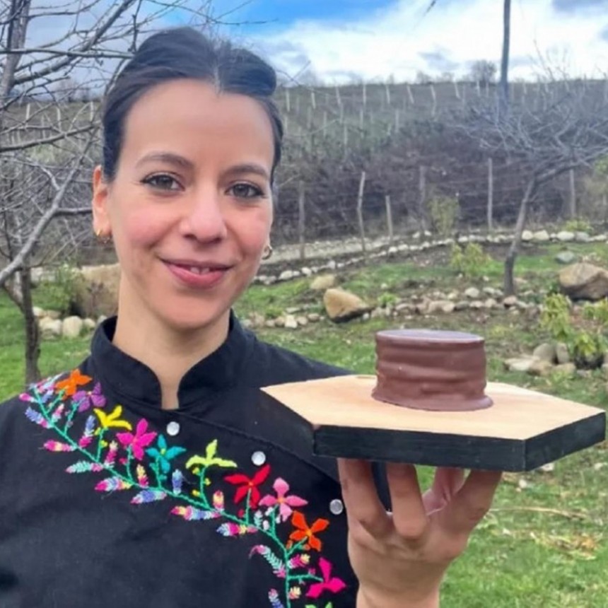 Un alfajor chubutense, el m&aacute;s rico del mundo