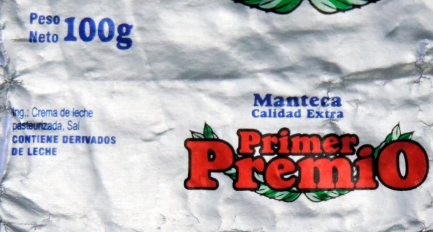 La Assal prohibi&oacute; la venta de la manteca "Calidad Extra" marca Primer Premio 