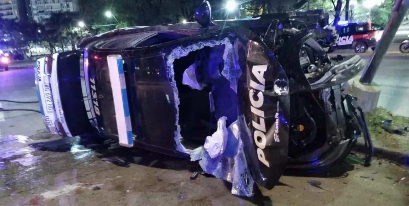 Persecuci&oacute;n termin&oacute; con dos polic&iacute;as heridos